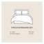 Ensemble de courtepointe rustique en coton couleur unie-90066918-92861265