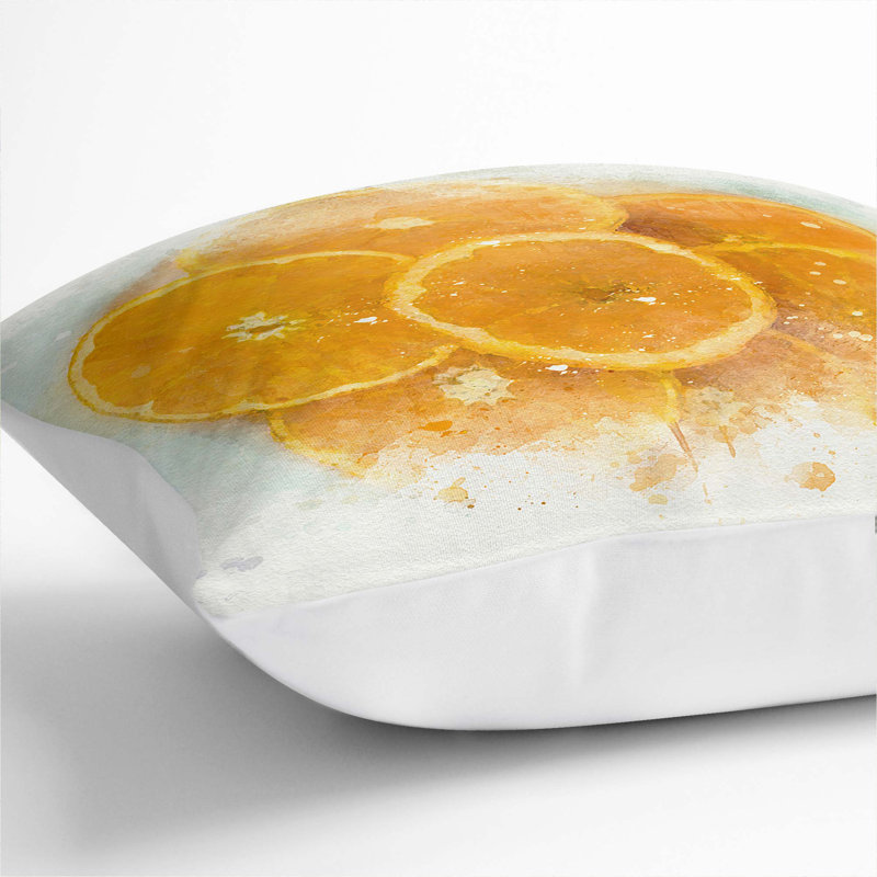 Square Throw Cushion, 40cm H x 40cm W x 15cm D, White
