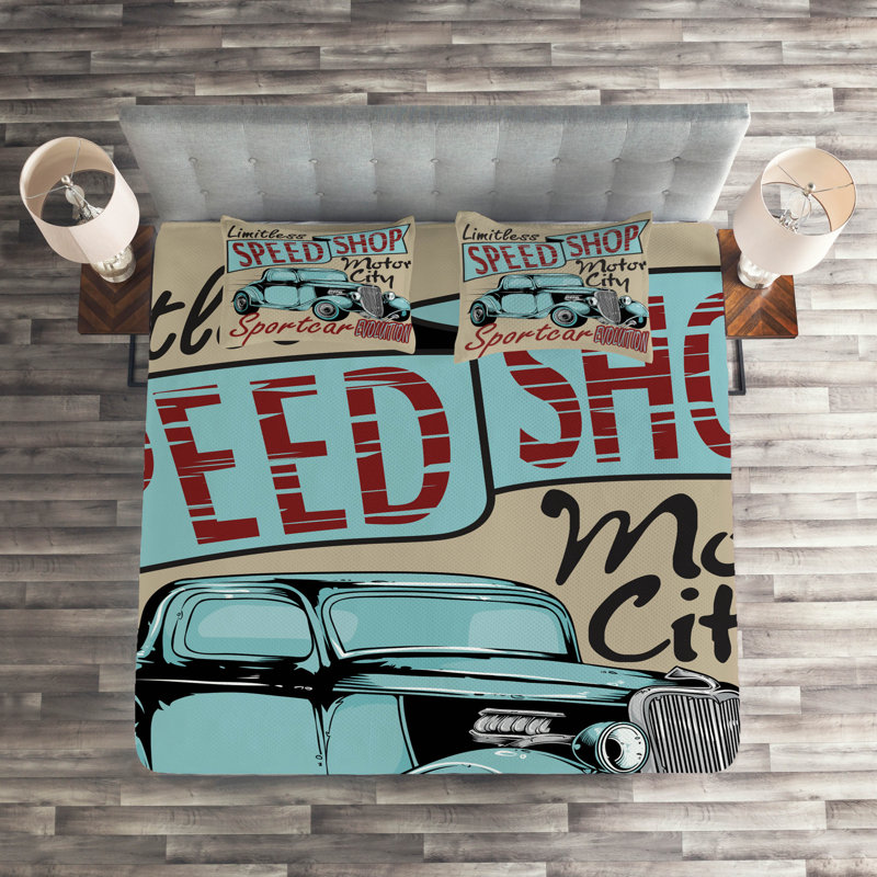 Modern & Contemporary Polyester Coverlet