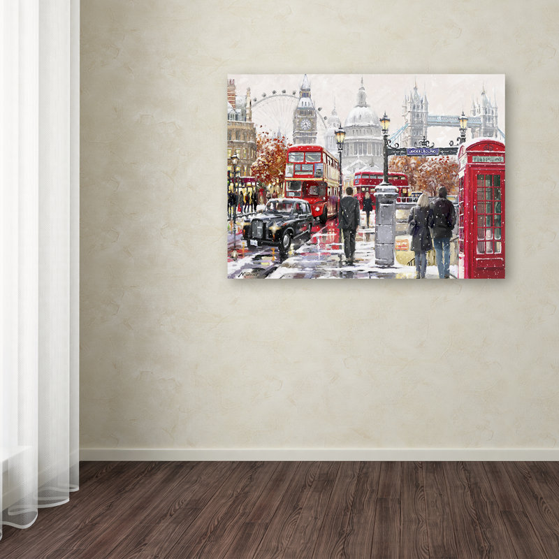 « london collagex2 copy », impression sur toile, H 35 po x l 47 po x P 2 po