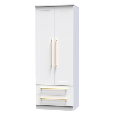 Behrad 2 Door 2 Drawer Wardrobe