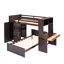 Lit mezzanine simple avec lit autonome, tablettes, bureau et garde-robe espresso-373898186-373898183
