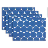 Loop And Dot 100% Cotton Rectangle