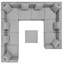 Canapé modulaire rembourré pour l'extérieur Saybrook-861307751