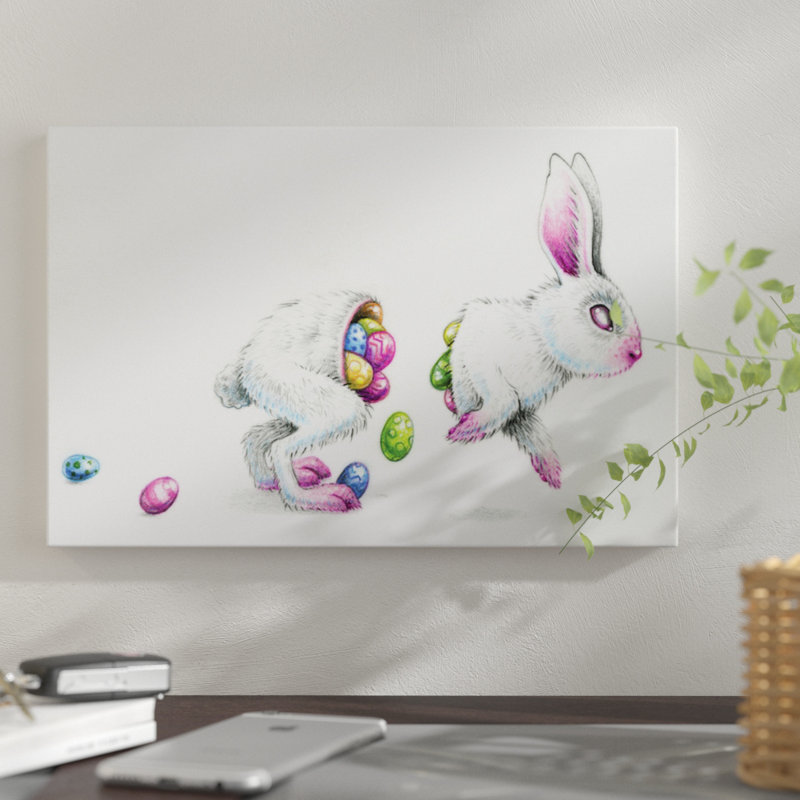 «Eostre» par Megan Majewski - impression sur toile tendue, H 8 po x l 12 po x P 0,75 po, Pas de tapis, Toile tendue