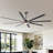 72"/84"/100" Outdoor/Indoor 8 Aluminum Blades Ceiling Fan With Light and Remote-1417812723-1417812735