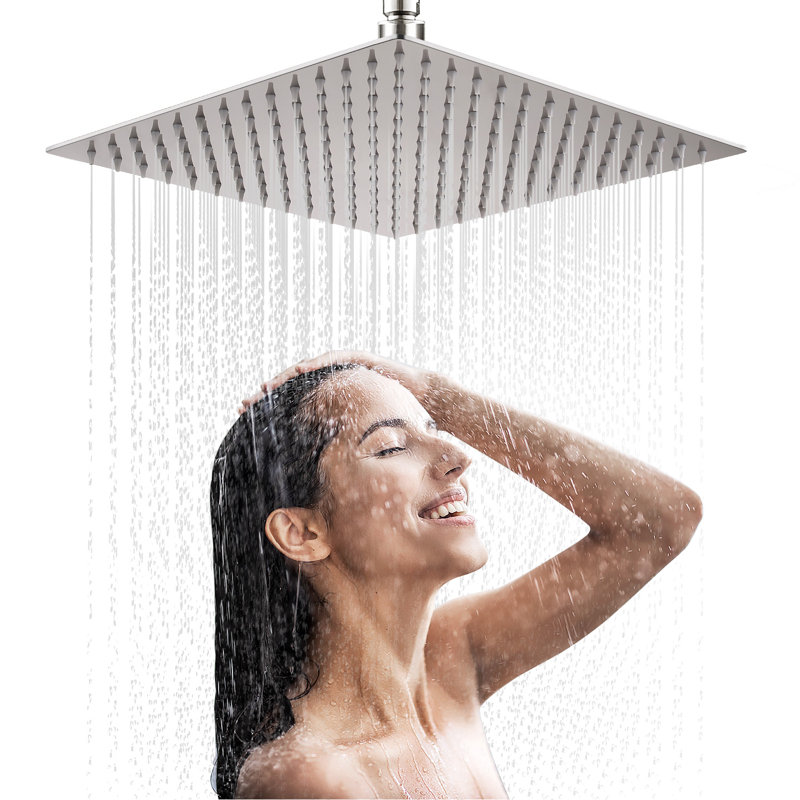 Pomme de douche à pluie ultra mince