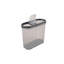 Ensemble de boîte de rangement durable (12 pièces), couleur anthracite, 3,5 x 7,5 x 6,7 pouces | 100% plastique sans BPA, conception à double couvercle, va au lave-vaisselle | Parfait pour organiser les essentiels de la maison, du bureau et du jardin-1525966990