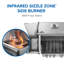 Barbecue à 3 brûleurs Rogue PRO 425 avec brûleur latéral infrarouge et plaque de cuisson en fonte-107413890-107413892