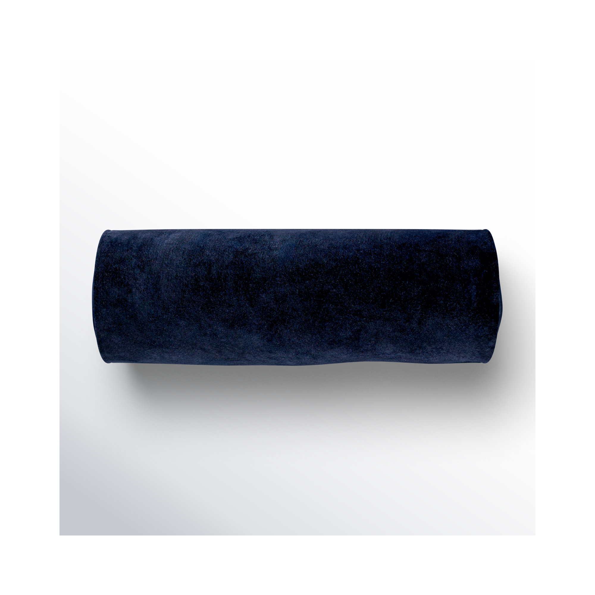 Deane Bolster Accent Pillow, Polyester/Pollyfill, Dark Blue