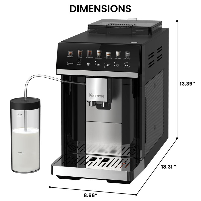 Machine à espresso automatique Kenmore