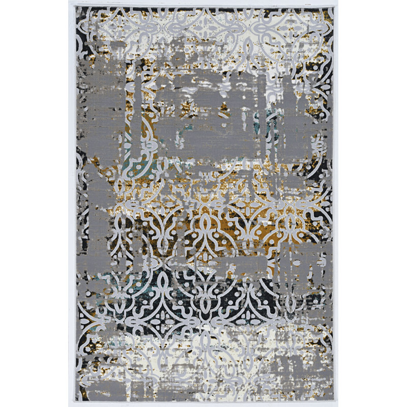 Purdy Abstract Indoor Rug, Rectangle 8' X 10'6"