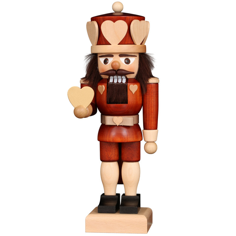 Christian Ulbricht Nutcracker - Heart King (Natural)
