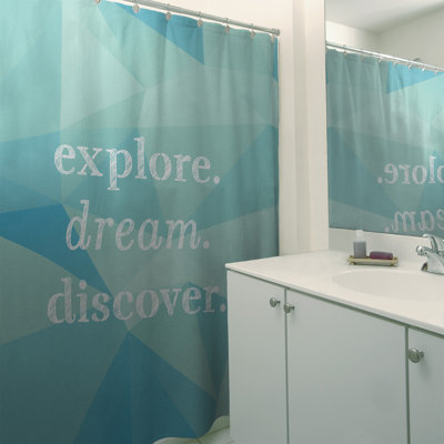 Shower Curtain with Liner Included