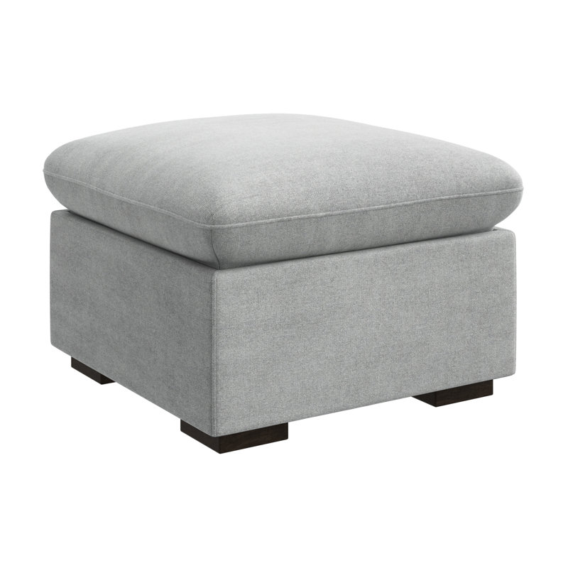 Repose-pieds modulaire Aulander, meubles de salon, Gris colombe