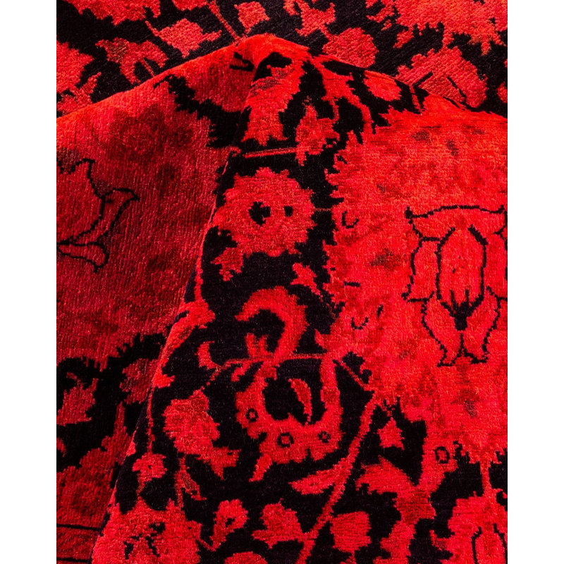Zarious, One-of-a-Kind Hand-Knotted Area Rug - Red