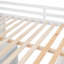 Lit mezzanine avec tiroirs, bureau, garde-robe, structure en bois robuste, solution pratique et pratique de rangement et d'étude