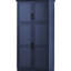 Armoire de rangement autoportante 35,5 po x 17,6 po x 70,9 po avec 4 portes, 2 tablettes de porte et 8 plateaux coulissants pour la salle à manger Plateaux de style shaker profond de 17,6 po
