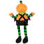 Décoration d'Halloween Jack O Lantern avec bannière Boo - 14 po