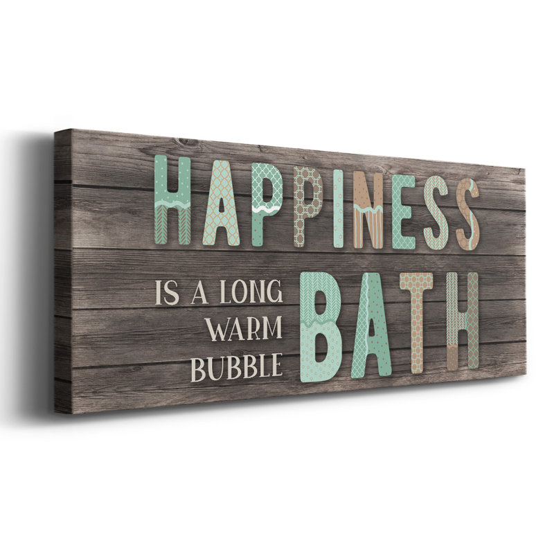 Happiness Bath, H 12 po x l 30 po x P 1,5 po