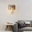 Erilas Modern Crystal Wall Sconce Light Wall Mounted Bedside Light