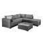 Saffy 5 Seater Rattan Sofa Set