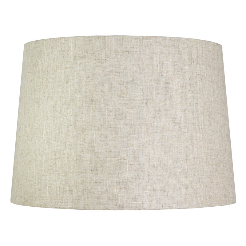 Grand abat-jour tambour français pour lampe de table et lampe sur pied, taille inférieure 12 po, H 11 po x l 16 po x P 16 po