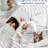 All Season Reversible Cooling Comforter Striped Cooling Blanket