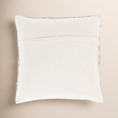 Venora Fringed Cotton Throw Pillow