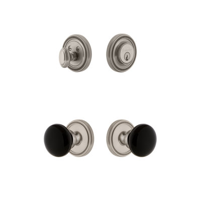Soleil Knobs with Deadbolt