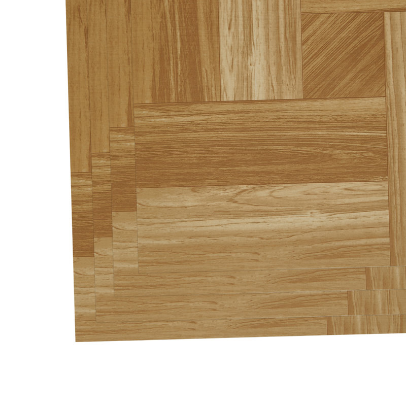 30Pcs Self-adhesive PVC Parquet Flooring Tiles Set, Natural