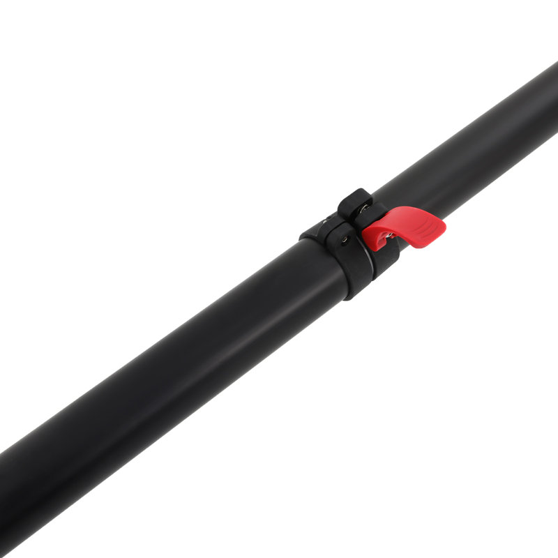 Adjustable Window Aluminum Cleaning Tool With Brush, 425.52" H x 13.78" W x 3.15" D