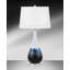 Lampe de table en verre USB