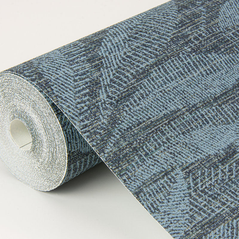 Loom Floral Roll, Navy