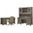 Kerey Solid Wood Base Executive Desk with Power Outlet-1591576841