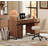 Office Furniture Set: 59In Modern Executive Desk With Charging Station And Drawers And Two 72In Tall Bookcases With 3 Tiers And 4 Cabinets,Office Furniture For Work Study-499657303