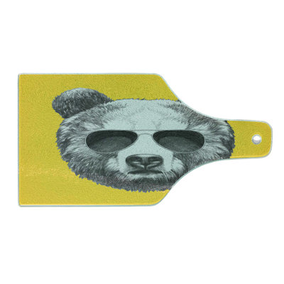 East Urban Home Glass Sunglasses Cutting Board