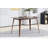 1 Piece Rectangular Dining Table without Chair