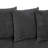 Large Seating Corduroy Modular Sleeper Sectional