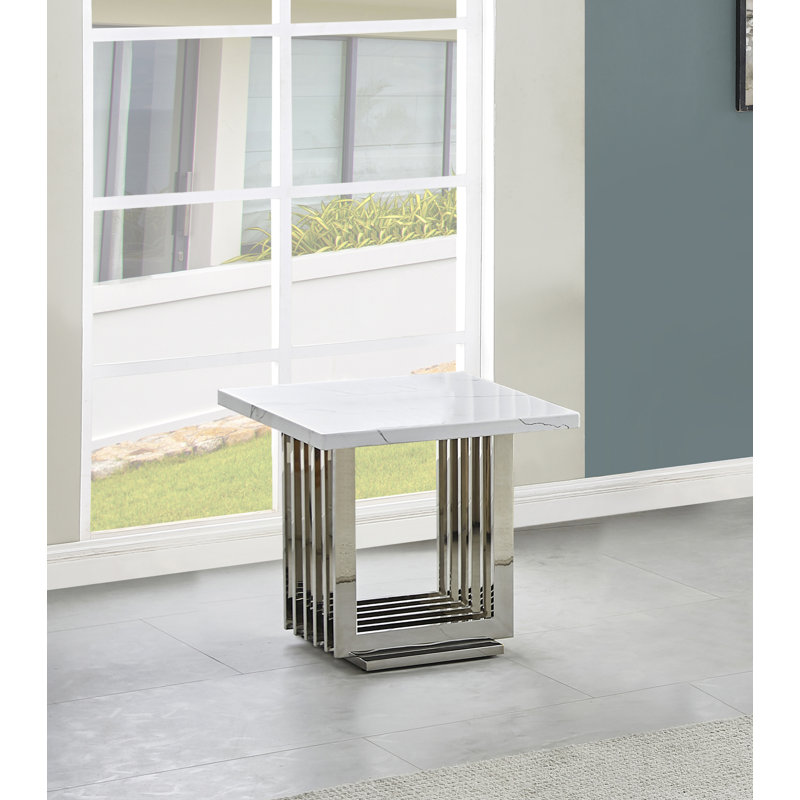 Table de bout, Argenté