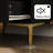 3 - Drawer Nightstand With Metal Legs-1714995395