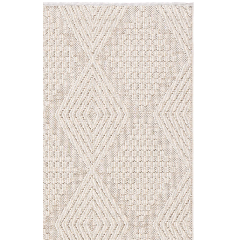 Deveah Performance Geometric Rug, Rectangle 4' x 6'