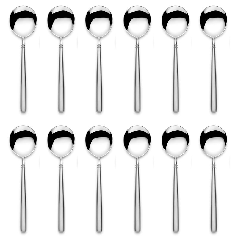 Tiara Stainless Steel Soup Spoon