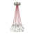 Satin Nickel/Red selected