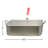 King Kooker 15 Qt. Rectangular Fry Pan with Helper Handles and Punched Aluminum Basket with Heat Resistant Handle