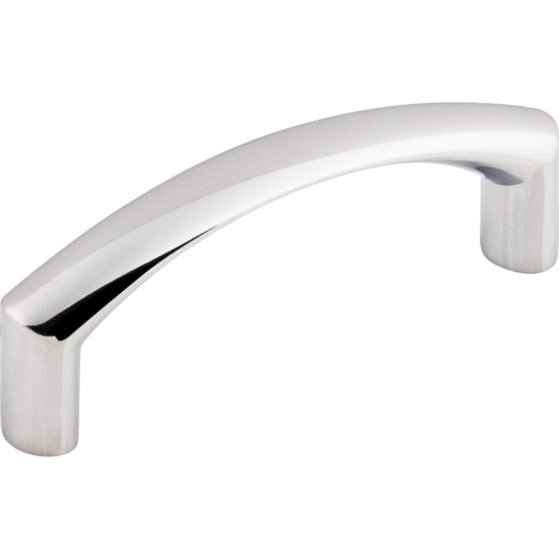 Griggs Bar Pull, Polished Chrome, 3" Center to Center