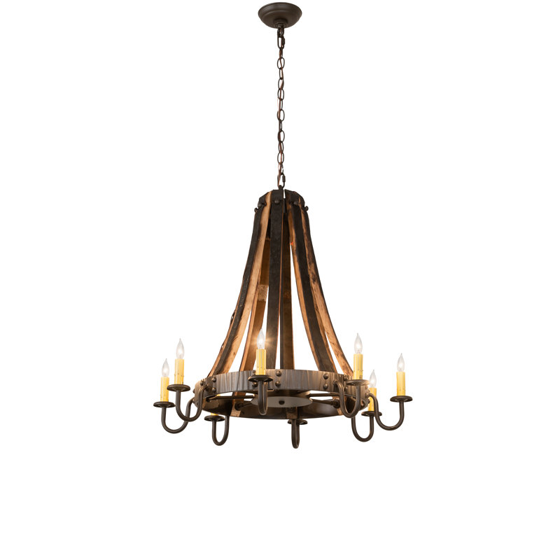 Madera 8 - Light Chandelier