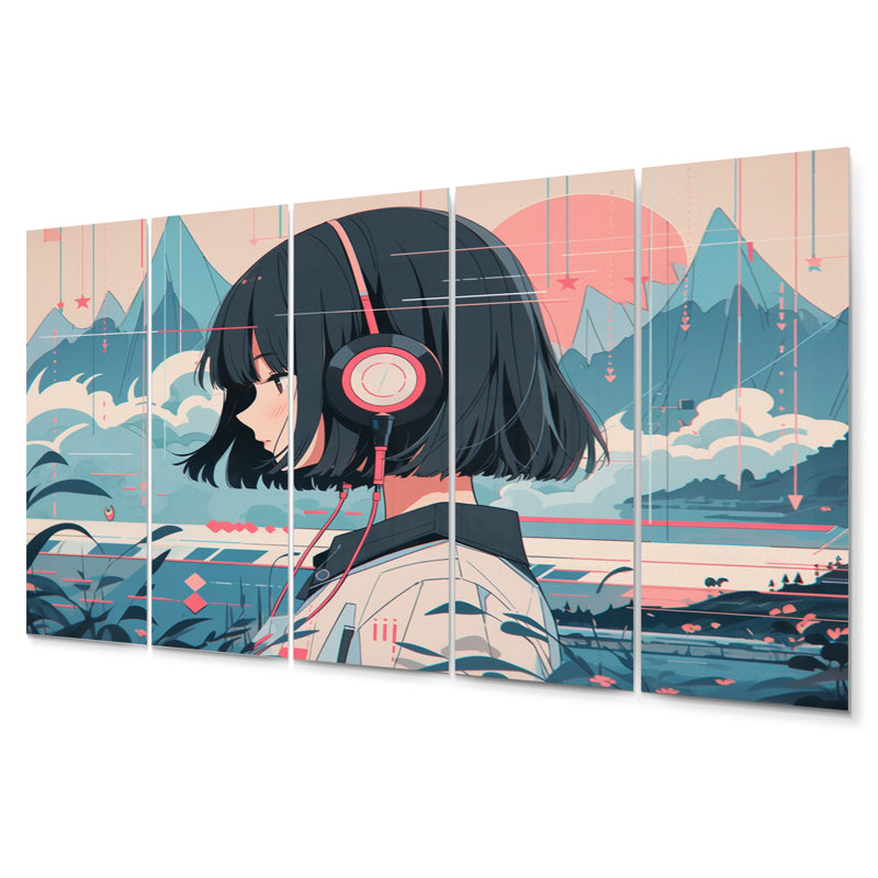 Traditional People Wall Decor on Metal