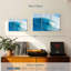 Énorme vague bleue de Gillard-107933026