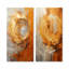 Merrick - Ensemble de 2 reproductions d'art abstrait spirales murales-102573273-102573274